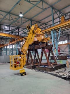 Offshore access basket with HIAB arm thumbnail 2