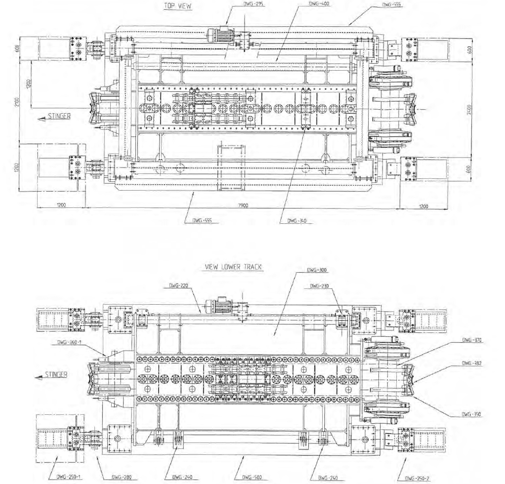 SAS SVH80 2, pipe Track tensioner thumbnail 6