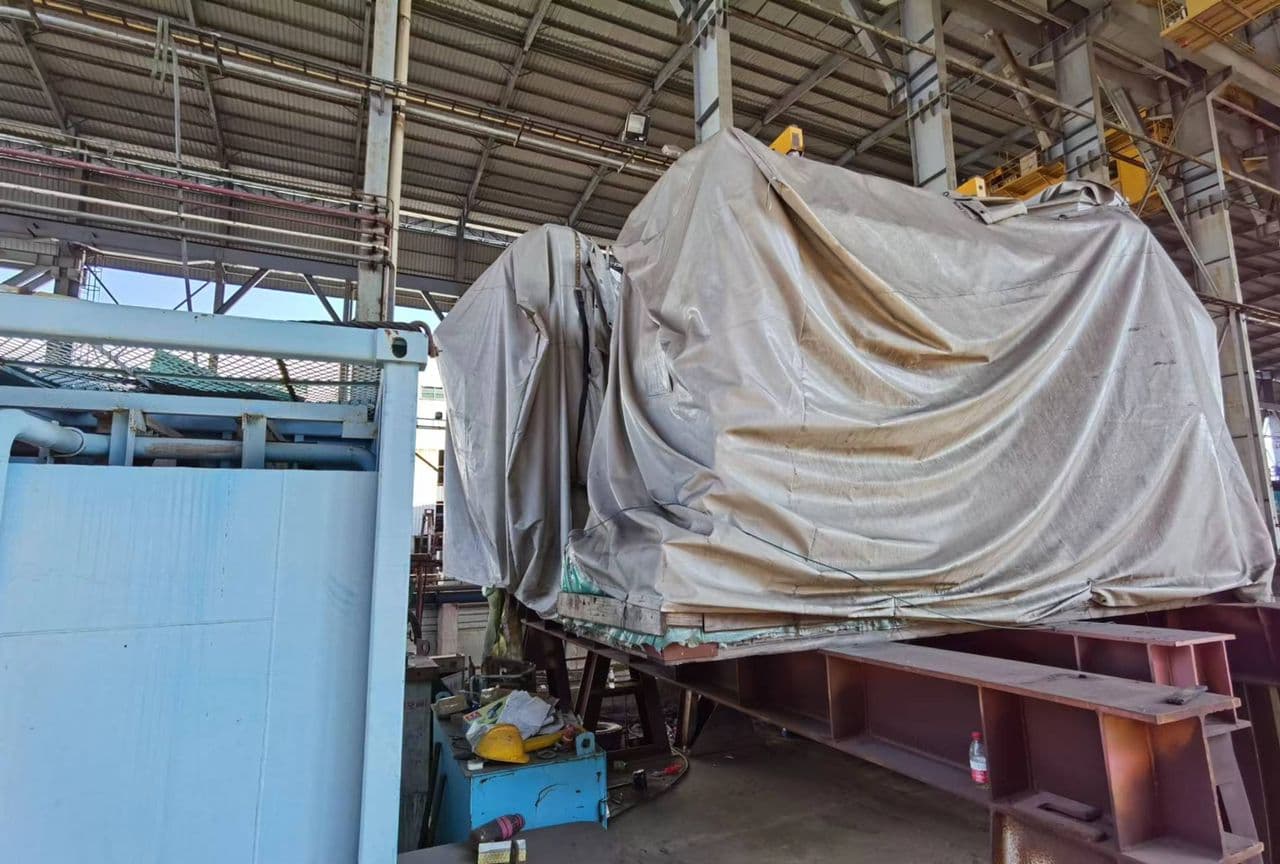 Mak 6M25C marine propulsion engine unused x 2 sets built year 2015 with ABS certificates. thumbnail 3