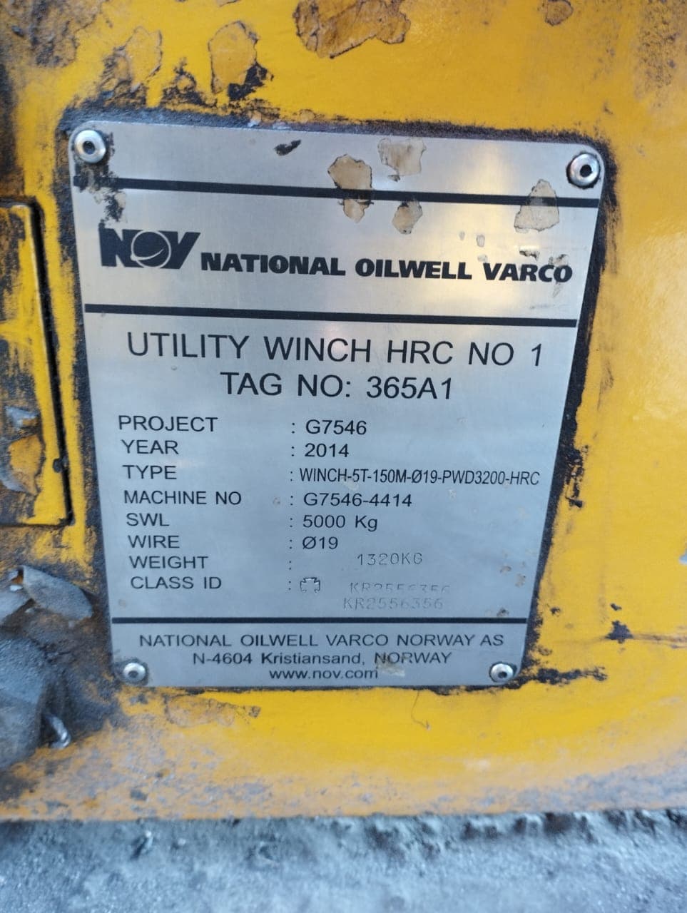 NOV Hydraulic Utility & Manrider Winch thumbnail 8