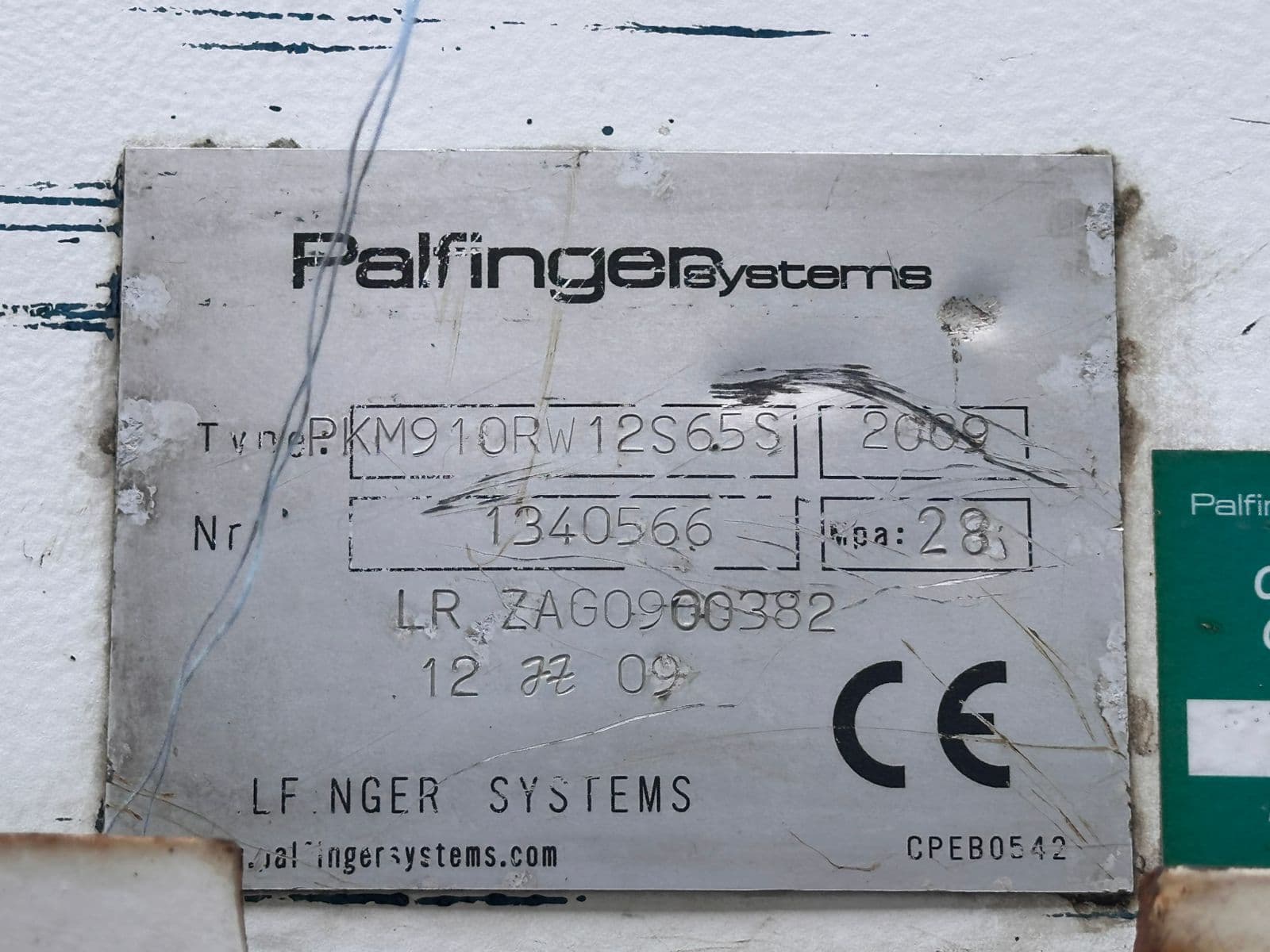 Palfinger Knuckle Boom Crane (PKM910RW12S65S) thumbnail 4