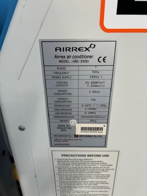 Airconditioner HSC-3500 thumbnail 5