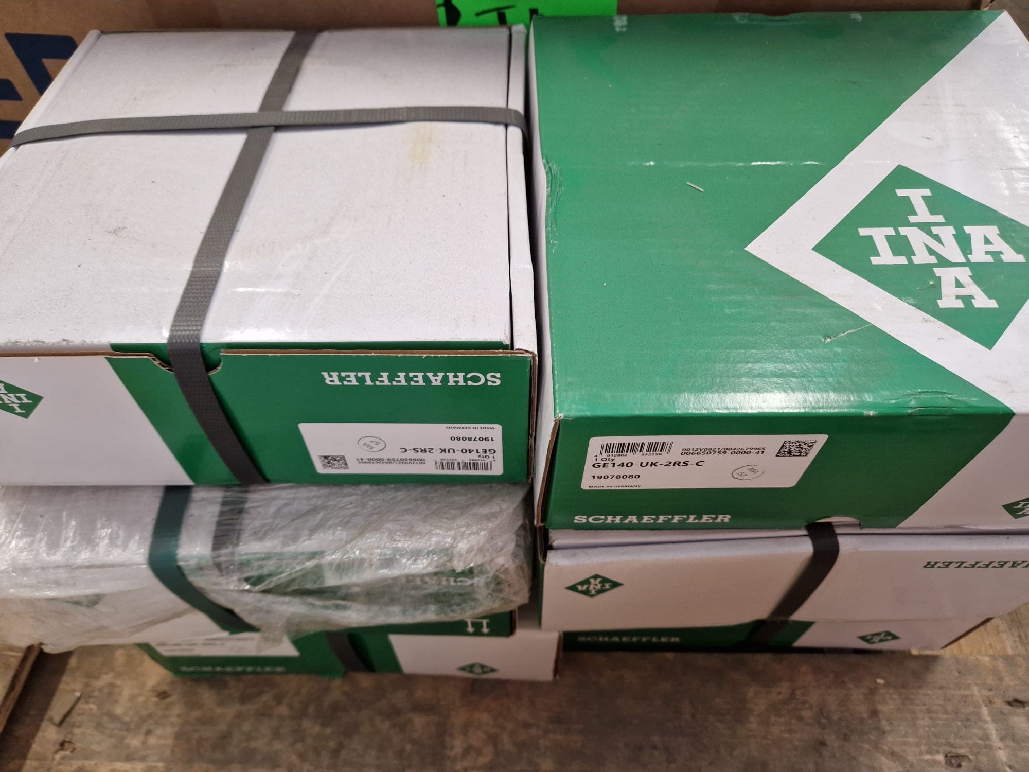 SCHAEFFLER RADIAL SPHERICAL PLAIN BEARING: GE140-UK-2RS-C #F thumbnail 2