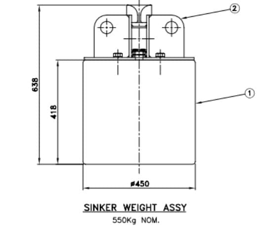 DP TAUTWIRE SINKER WEIGHTS thumbnail 3
