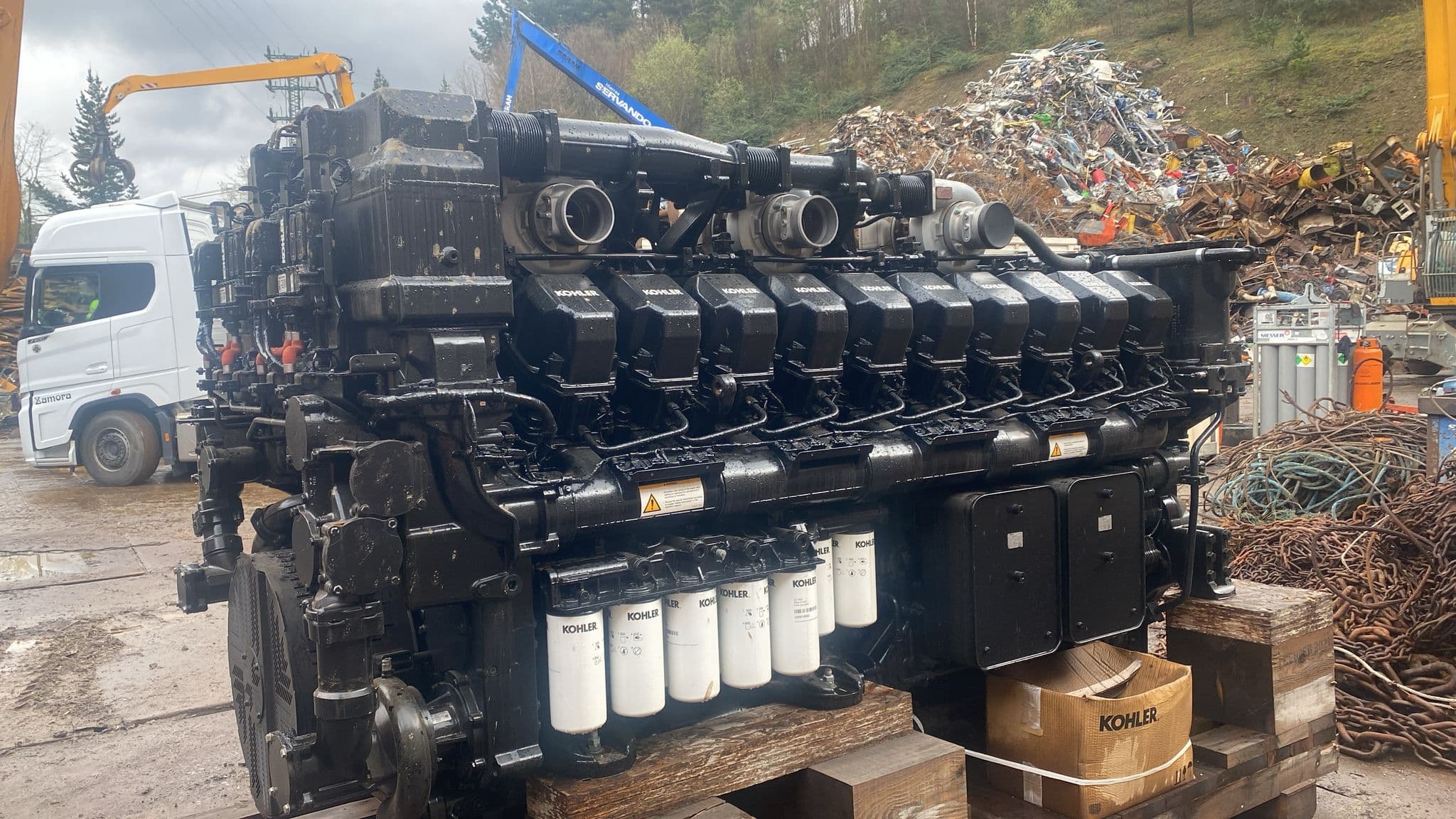 Liebherr engine model D9820G   2019 3.608 kw