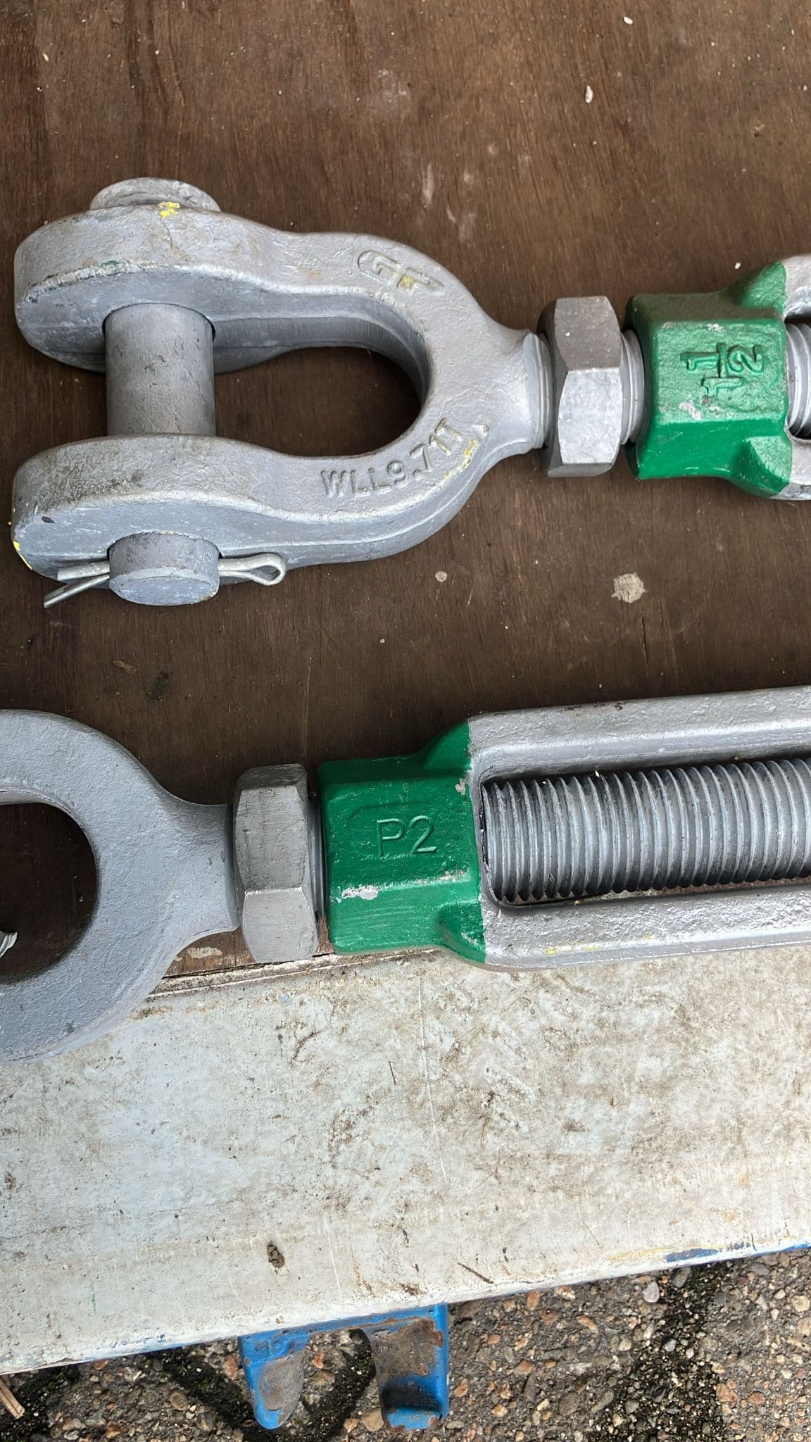 USED Green Pin® Jaw-Jaw Turnbuckle BN thumbnail 3