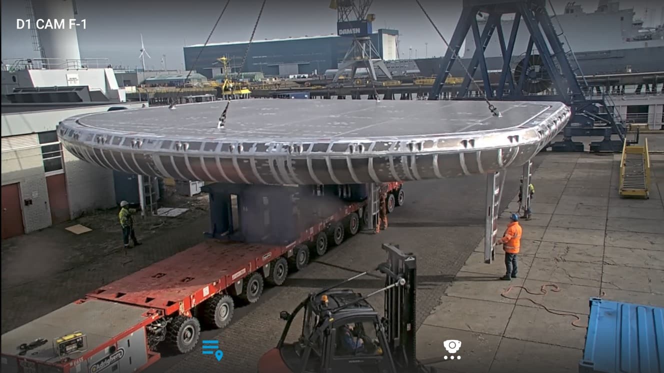 Aluminium Helideck for Bell helicopter thumbnail 2