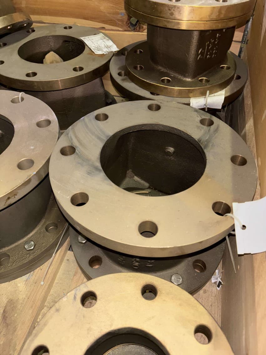 Econosto Bronze Check Valve DN150 PN16 thumbnail 2