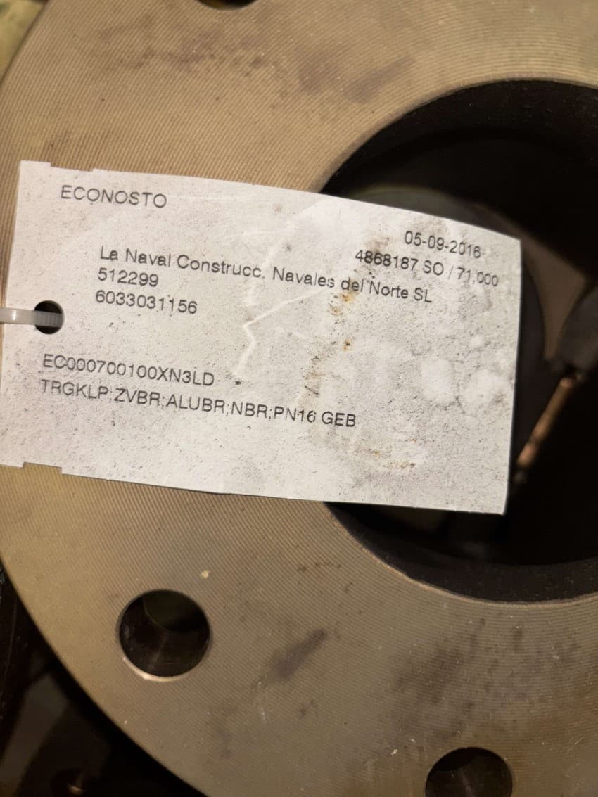 Econosto Bronze Check Valve DN100, PN16 thumbnail 2