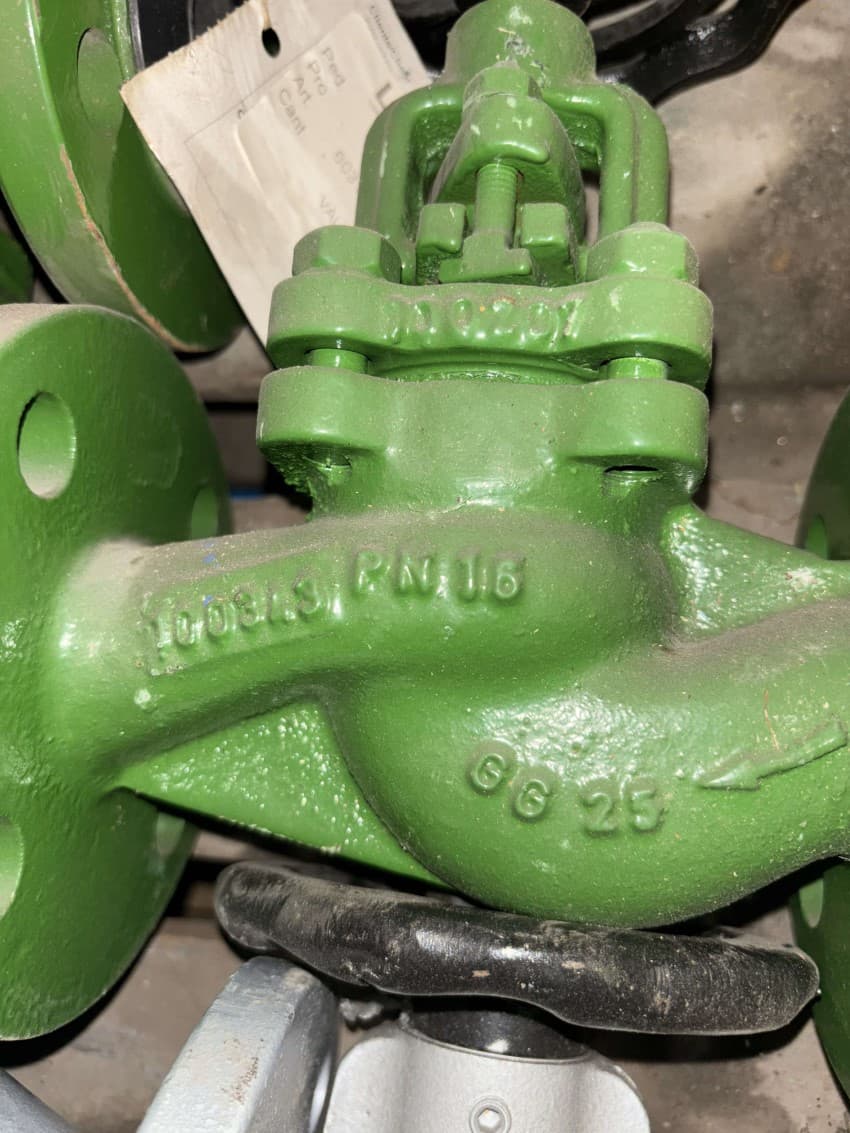 DIKKAN DN32 PN16 Valve, Cast Iron thumbnail 3