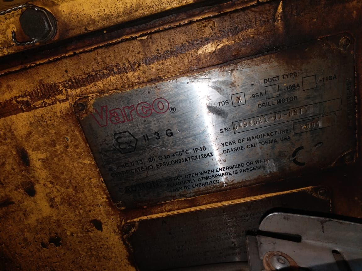 VARCO TDS 9SA TOP-DRIVE thumbnail 4