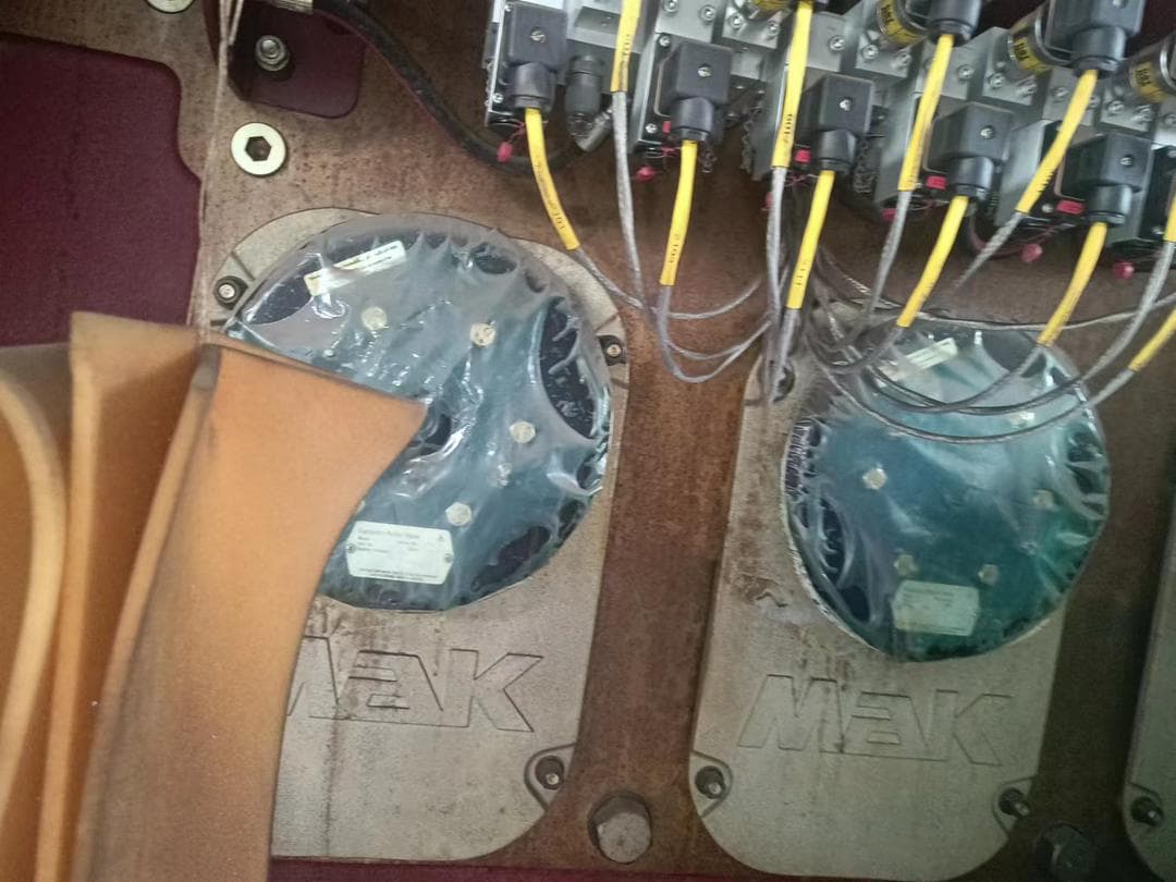 Mak 6M25C marine propulsion engine unused x 2 sets built year 2015 with ABS certificates. thumbnail 10