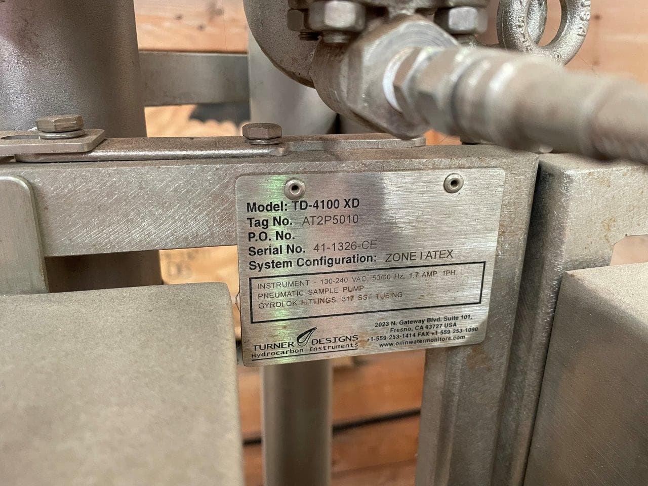 Turner Design TD-4100XD Oil in Water Monitor 2010 thumbnail 3