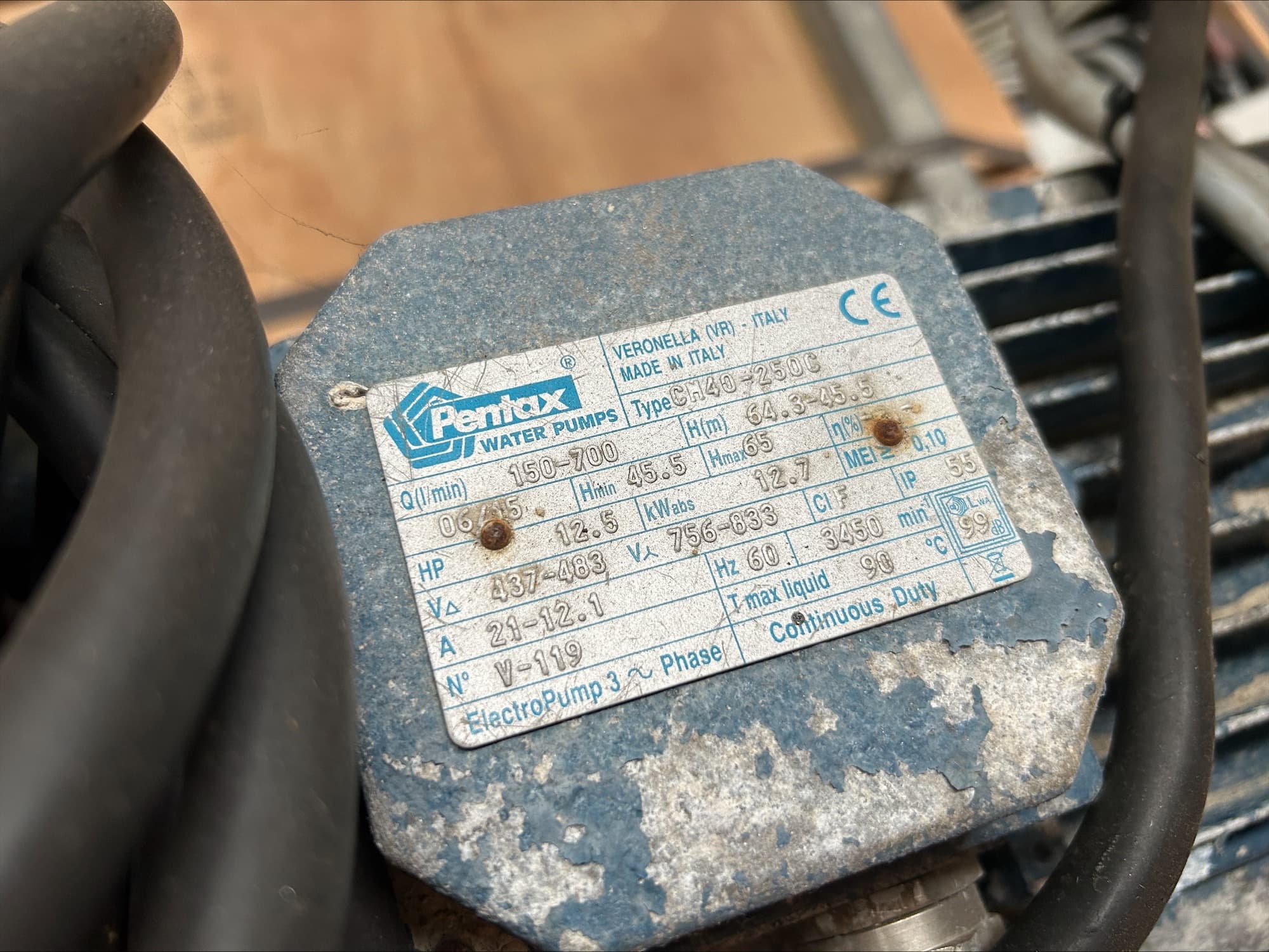 Water pumps 150-700 l/min. thumbnail 2