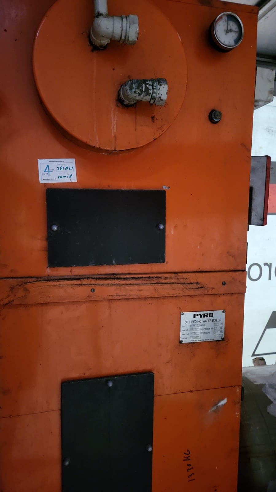 Pyro Oilfired Hotwater Boiler thumbnail 2