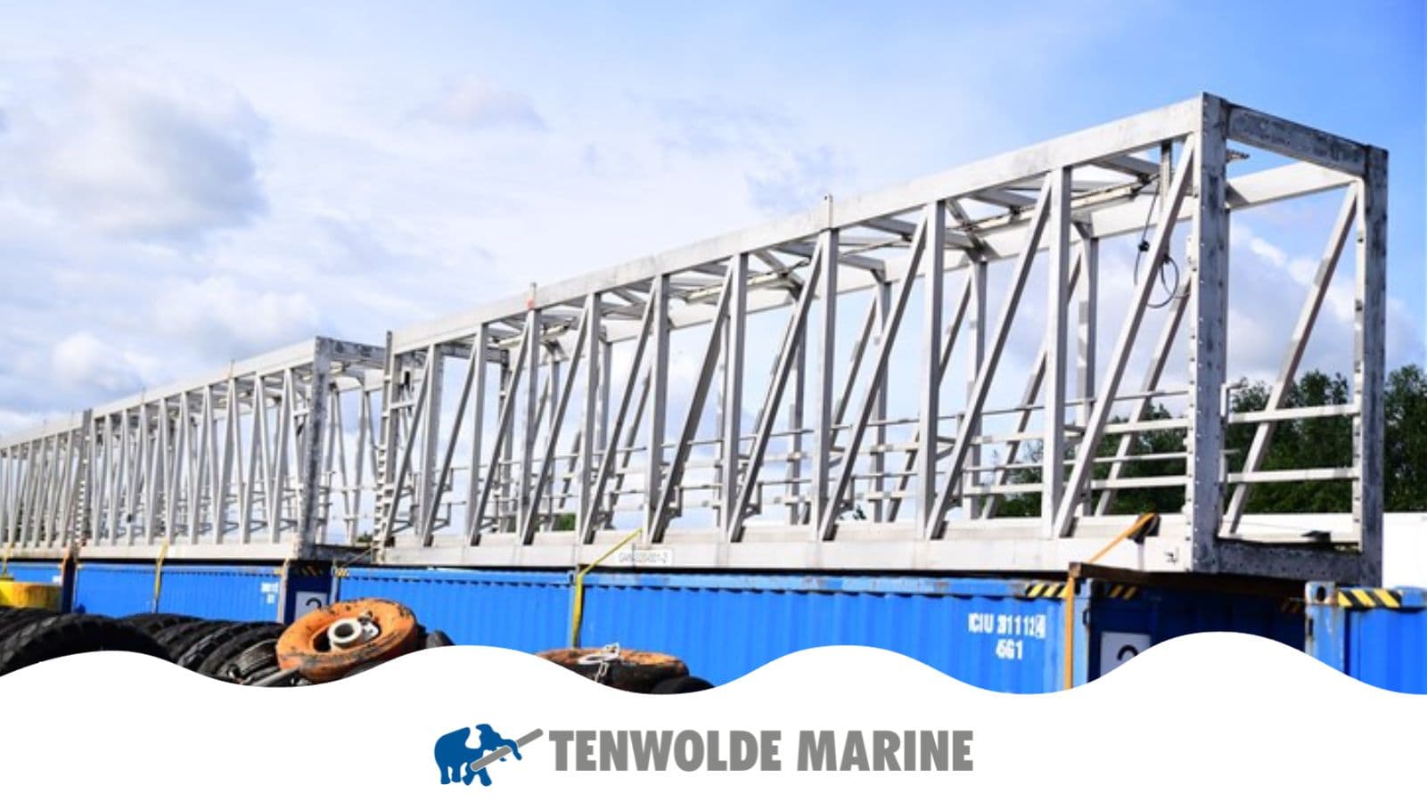 Gangway 50 meter for rent