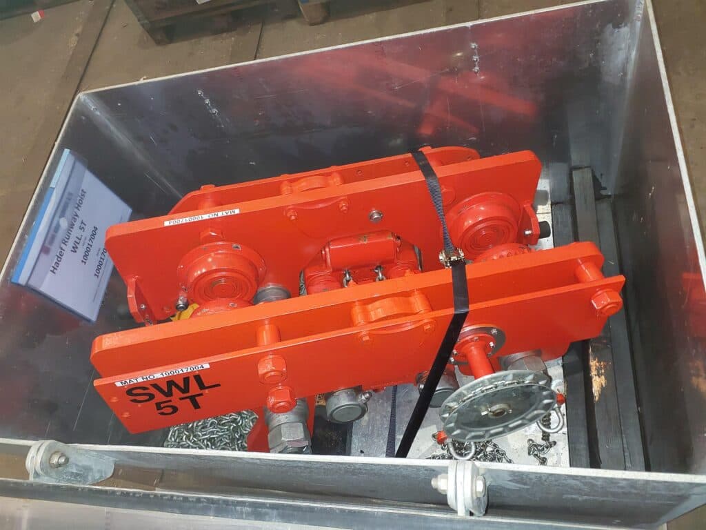 Hadef Runway hoist and trolley thumbnail 3