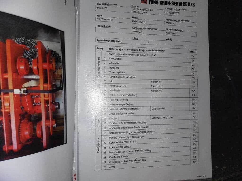 Hadef Runway hoist and trolley thumbnail 4