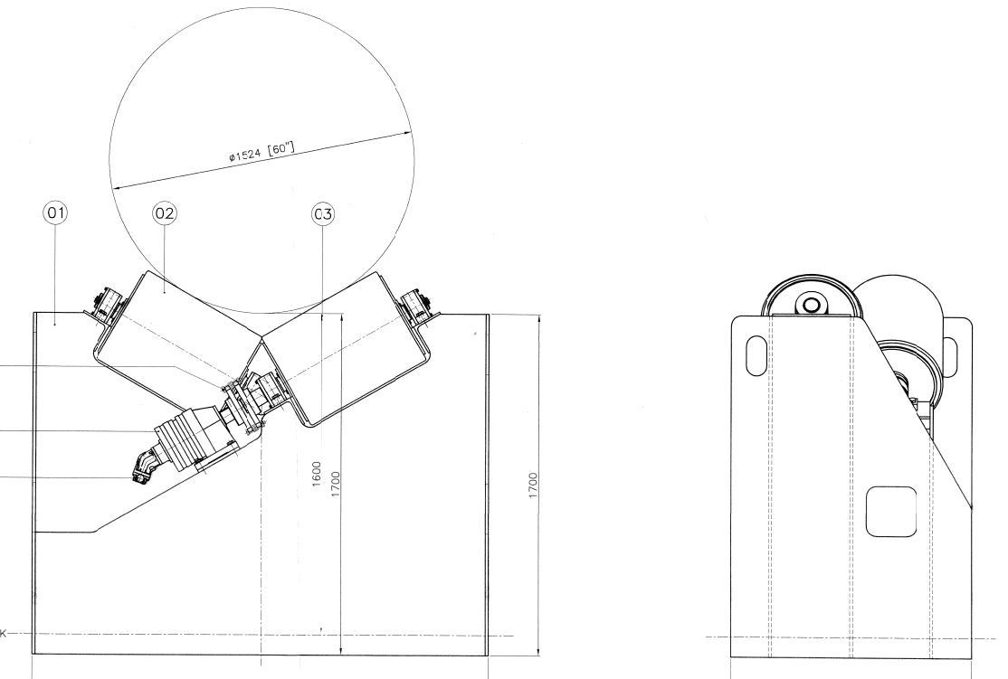 Heavy duty hydraulic driven rollers thumbnail 6