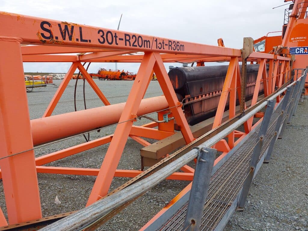 USED Molde crane SWL: 30T-R20M/15T-R36M thumbnail 2
