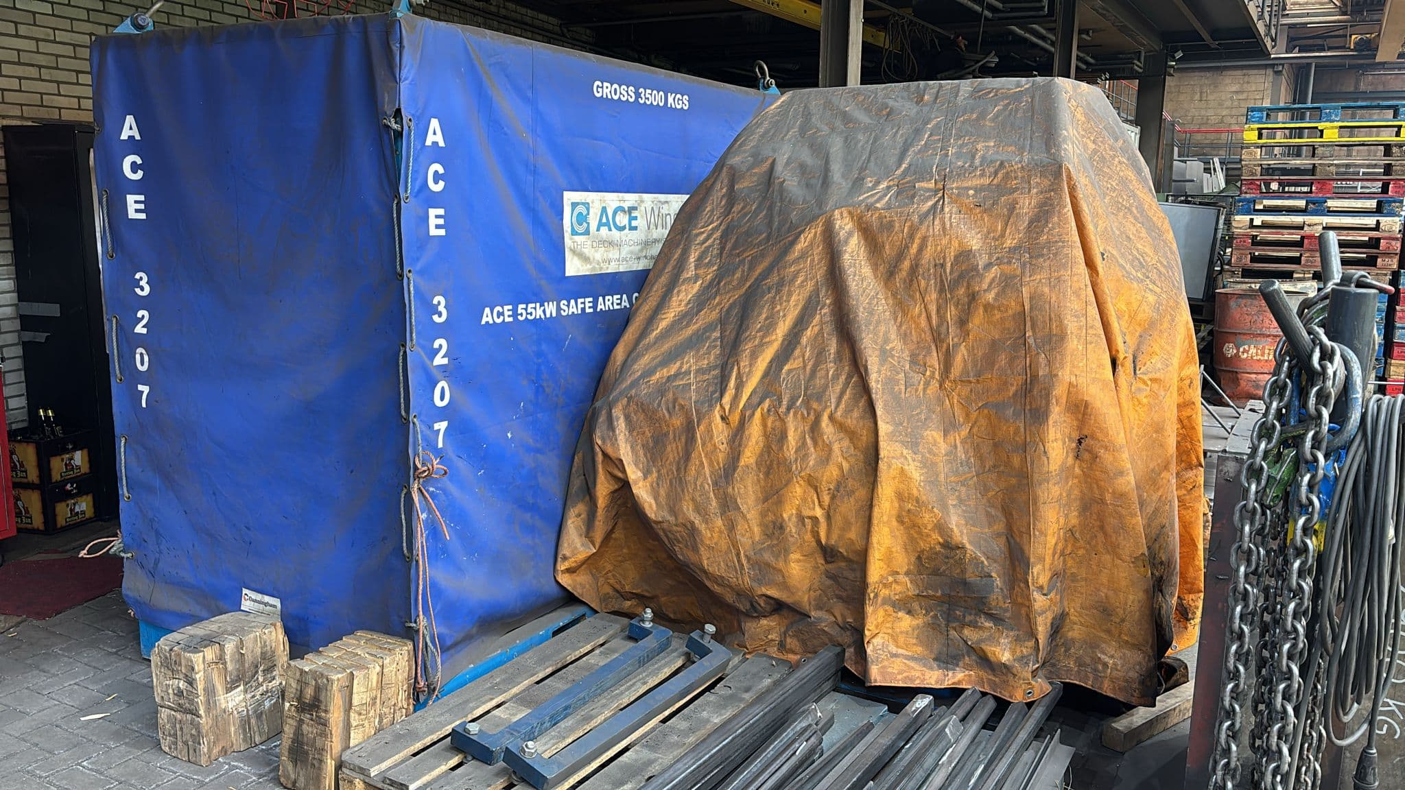 10Te SWL Constant Tension Hydraulic Drum Winch ACE 3206 thumbnail 4