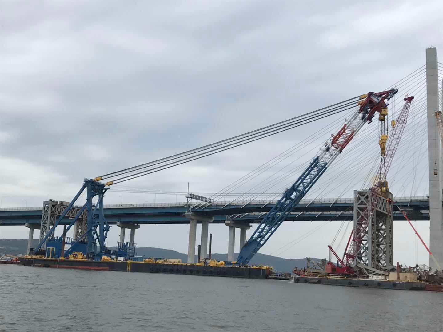 Jones Act Compliant Floating Heavy lift Sheerleg Crane Barge