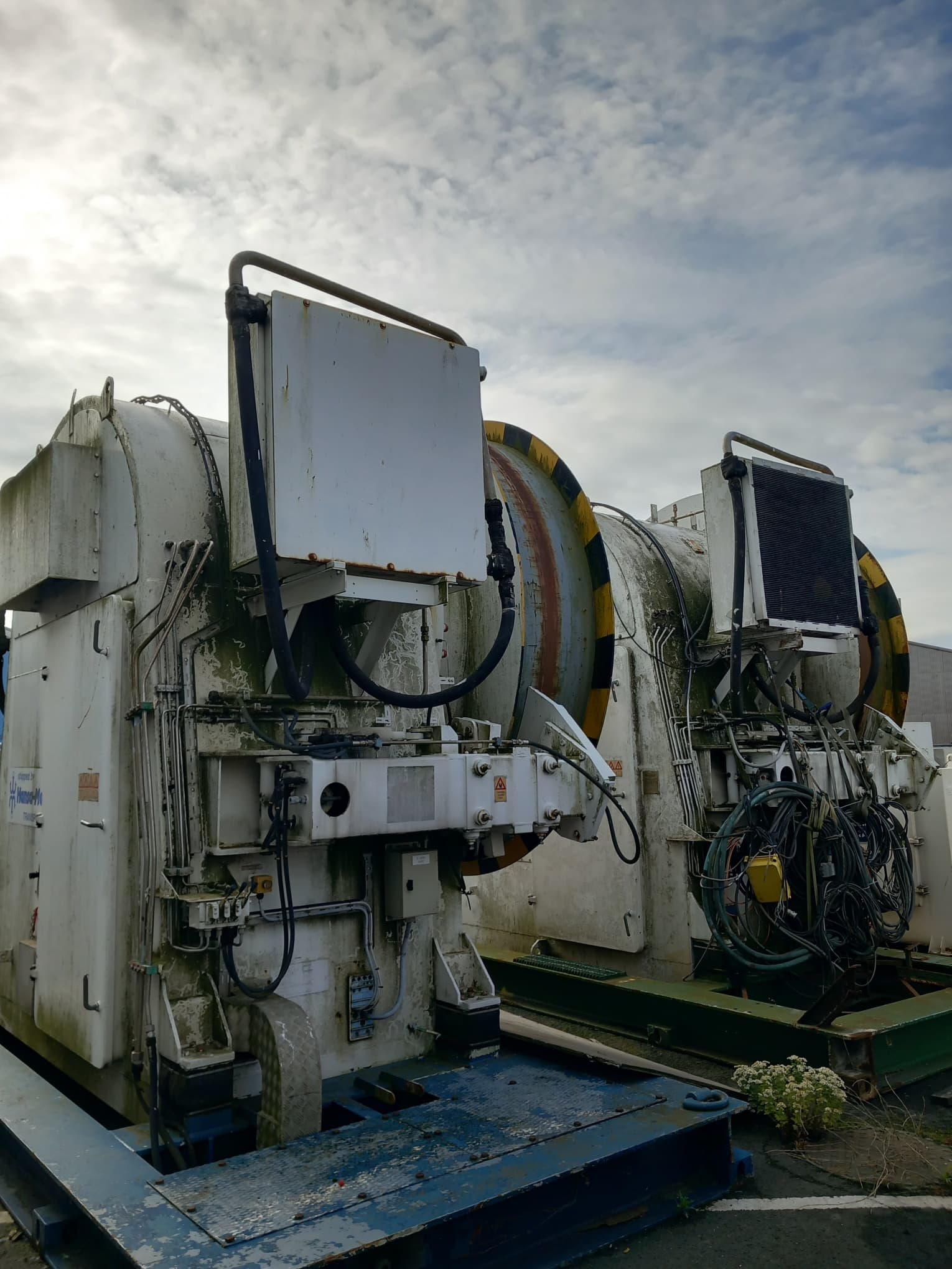 Hydralift 15t cable drum engines