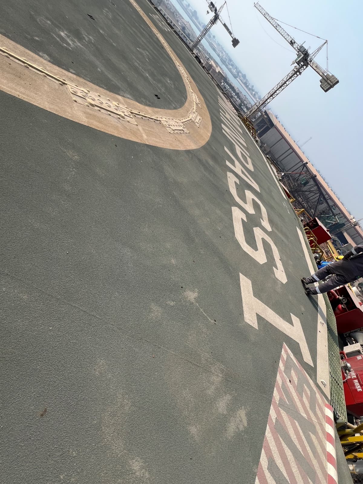 Helideck for Sikorsky S61 or S92