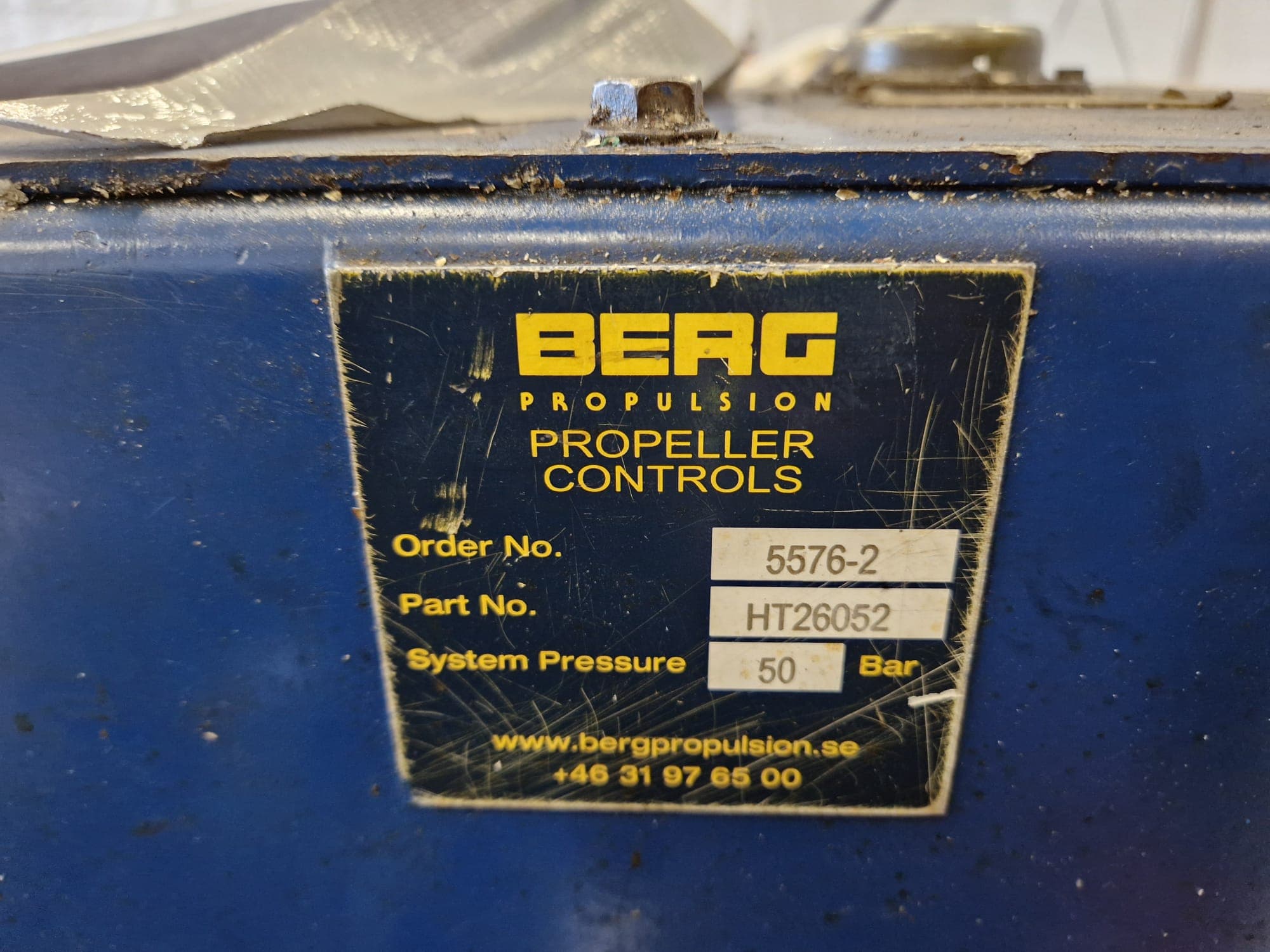 CPP HYDRAULIC UNIT FOR BERG PROPELLER #F