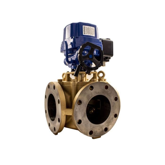 AMOT Model G: 3-Way Rotary Control Valves