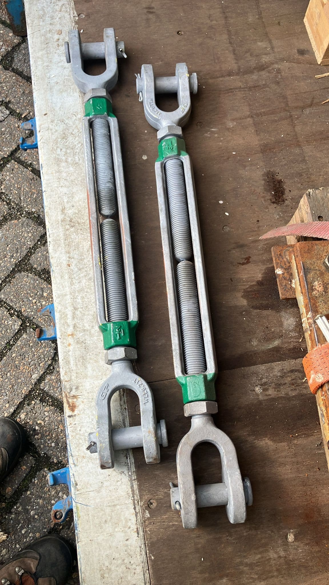 USED Green Pin® Jaw-Jaw Turnbuckle BN
