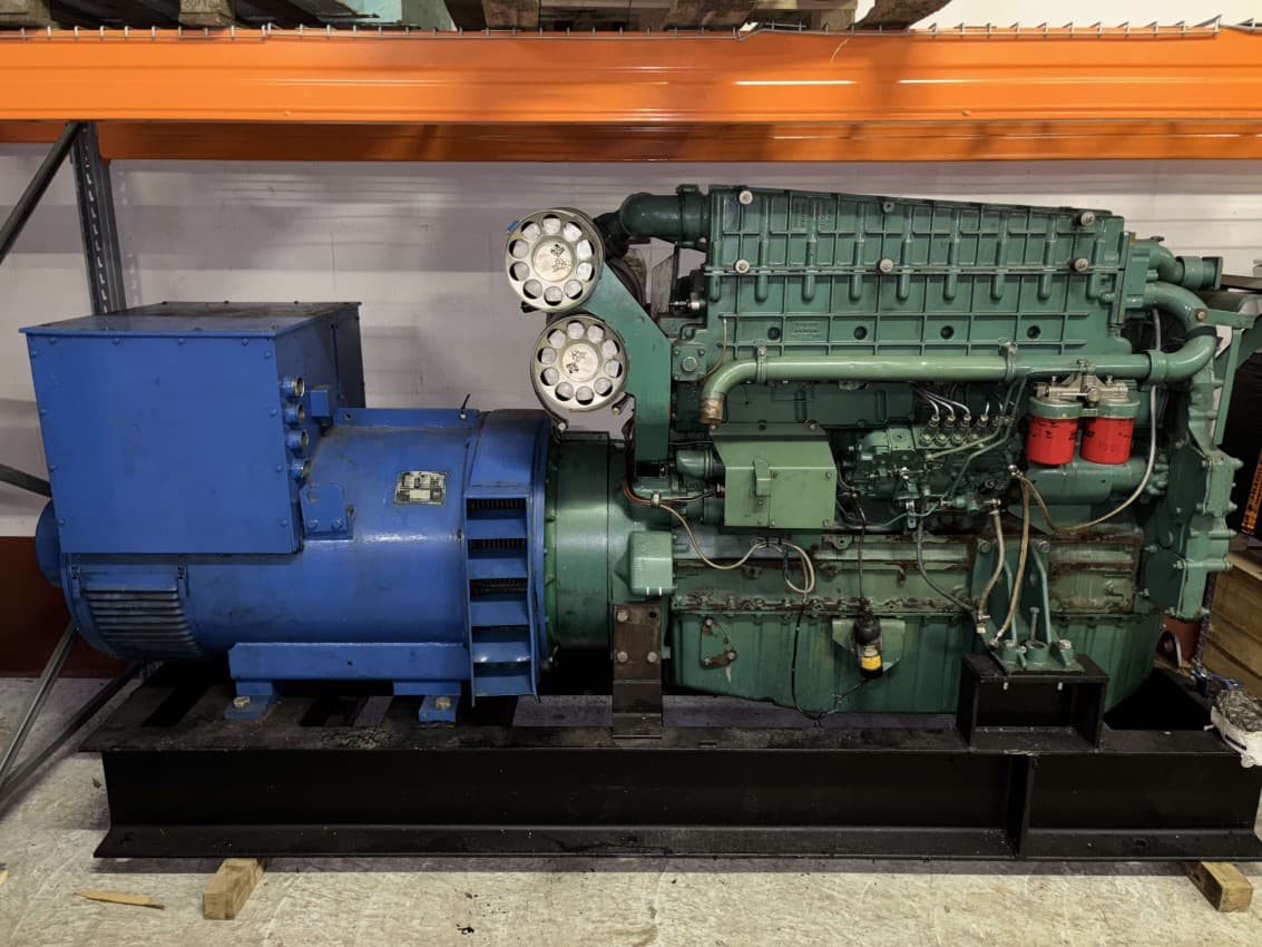 Volvo Penta TAMD 162 Engine with Newage Stamford Generator – 405 kVA, 1500 RPM