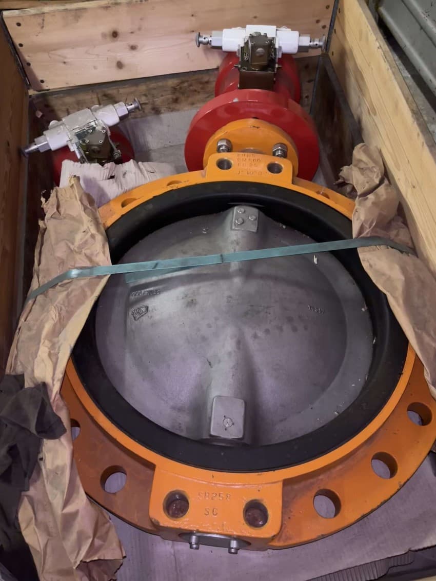 EVMS Butterfly Valve - DN 500 PN 25 with Actuator