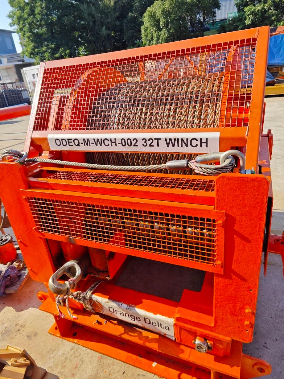 32T Hydraulic Winch