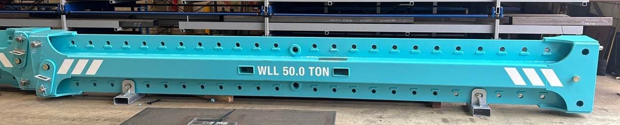 Multi Lug WLL 50ton, multi-hole traverse, 6m or 12m
