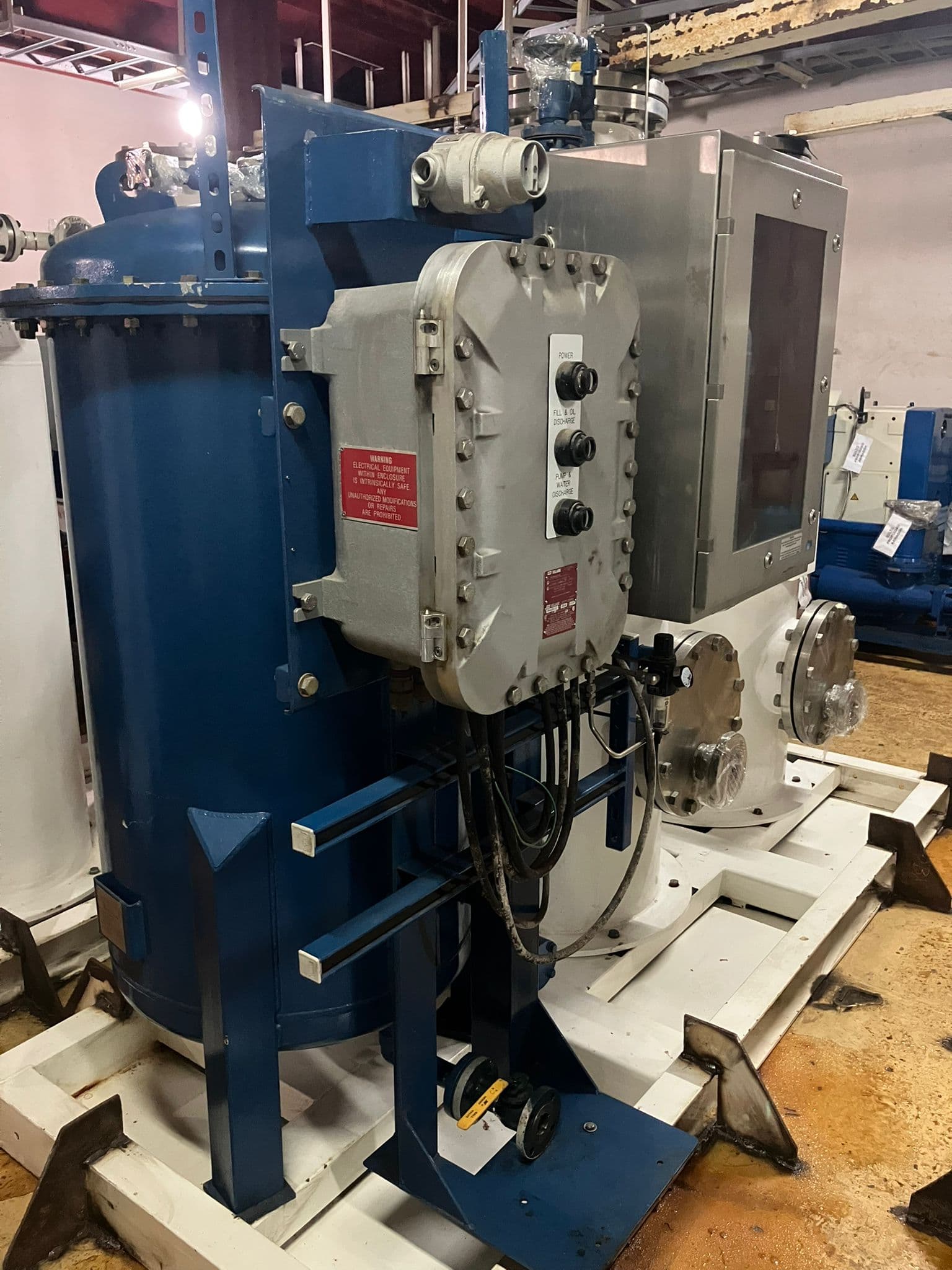 SET 1X SEPARATOR 2XMEDTOWERS 1XOil/Water monitoring