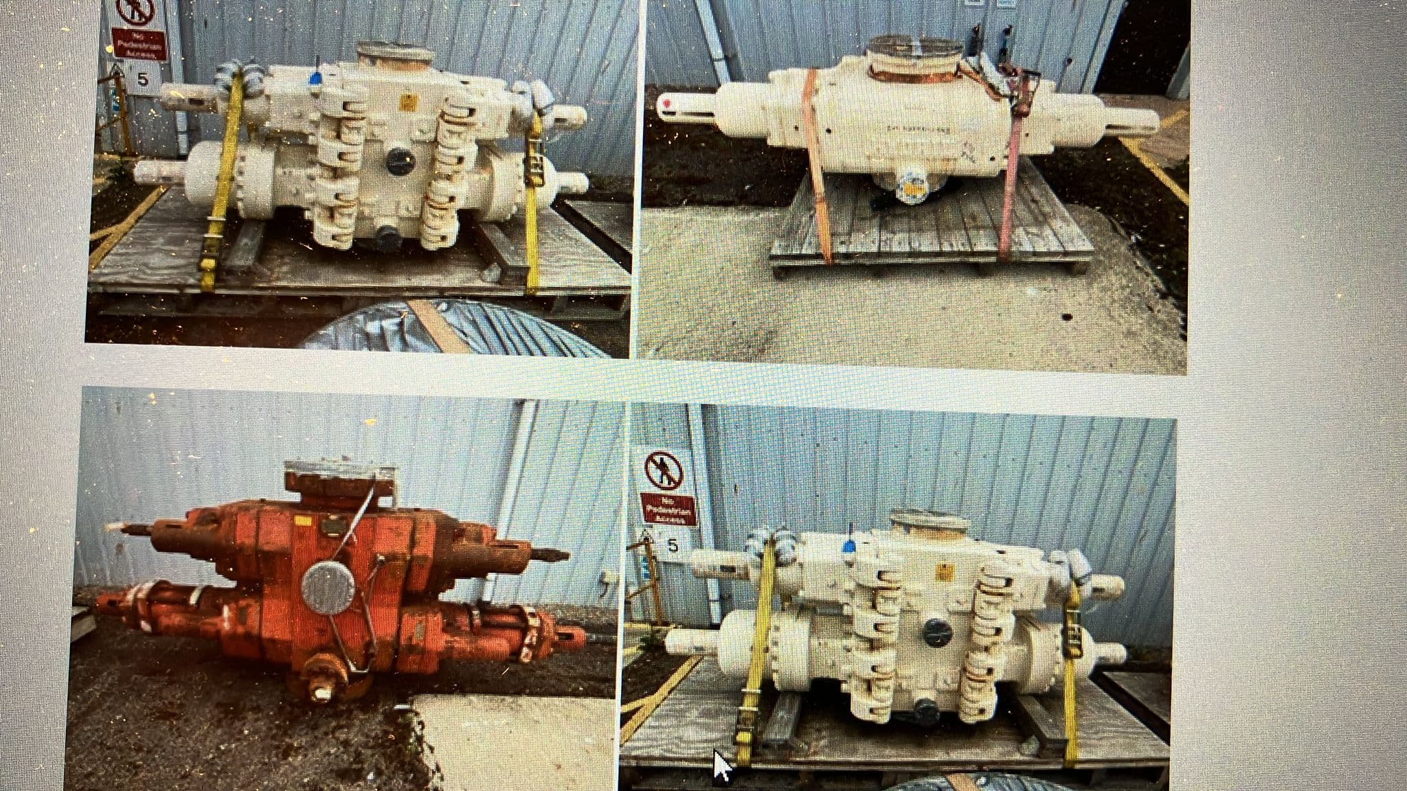 Several blow out preventors (BOP)