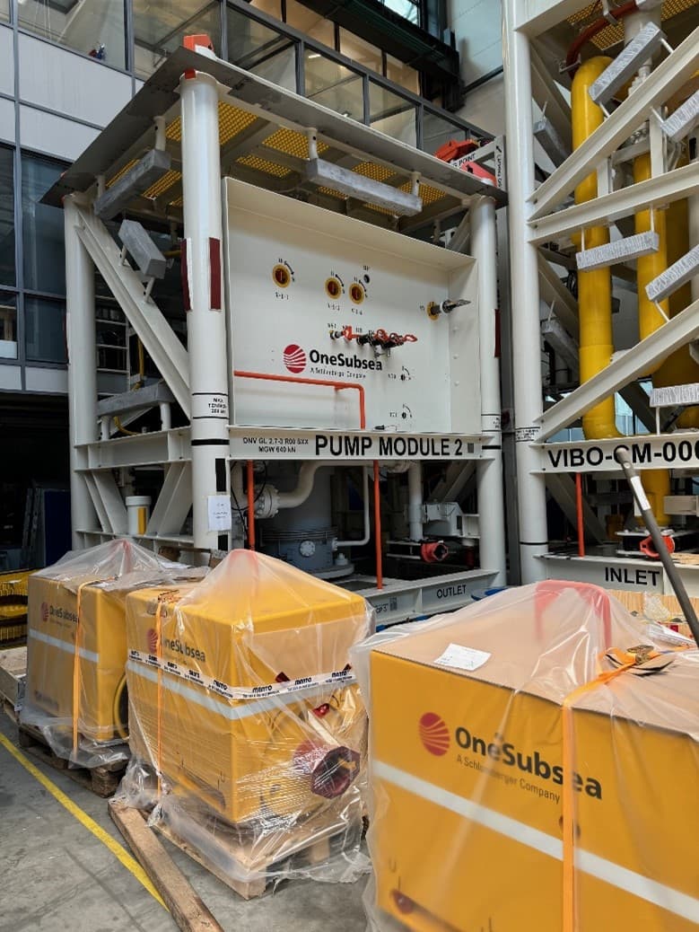 OneSubsea booster pump