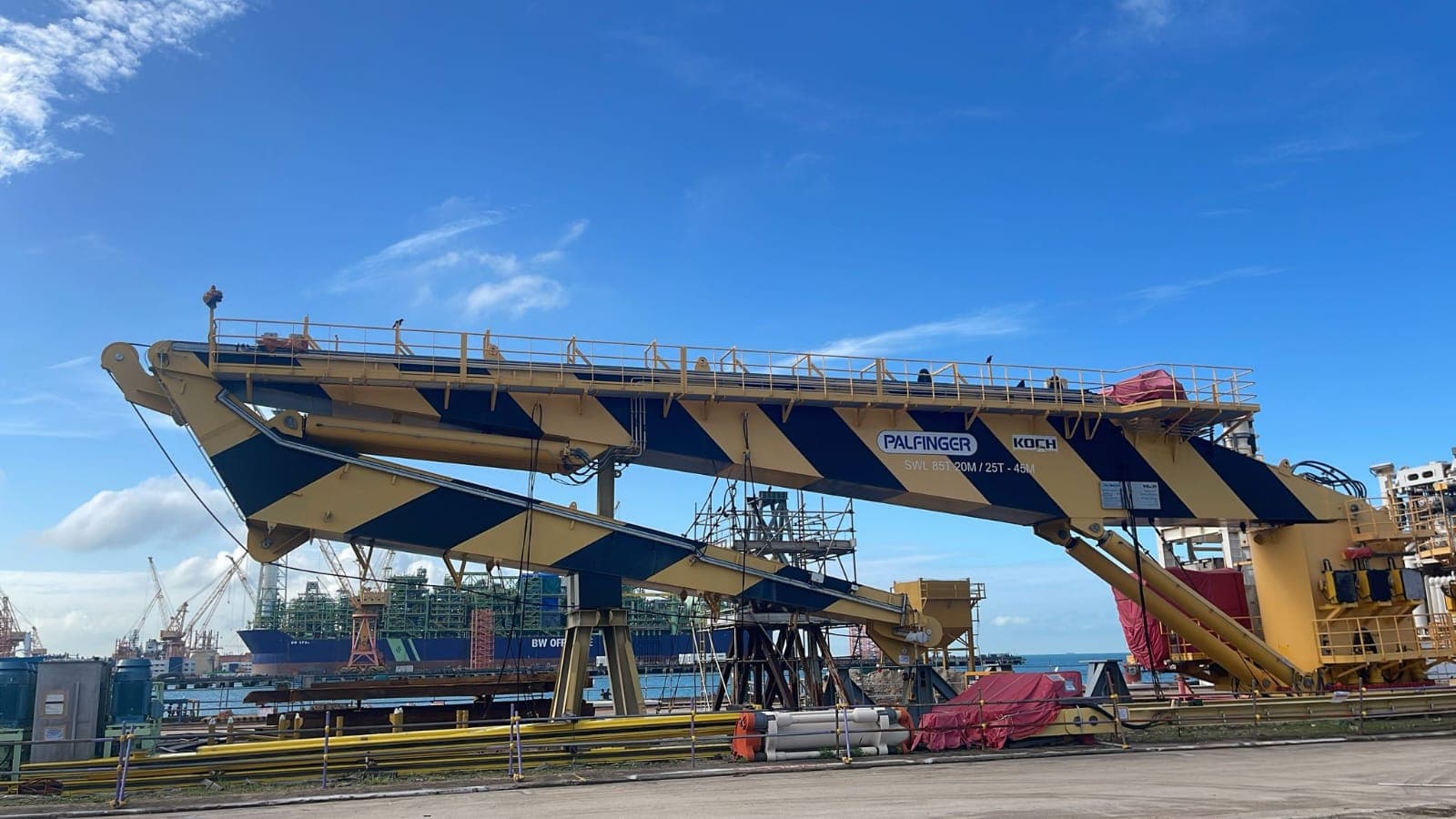 Palfinger Knuckle Boom Crane (KBC) 85T at 20 meter